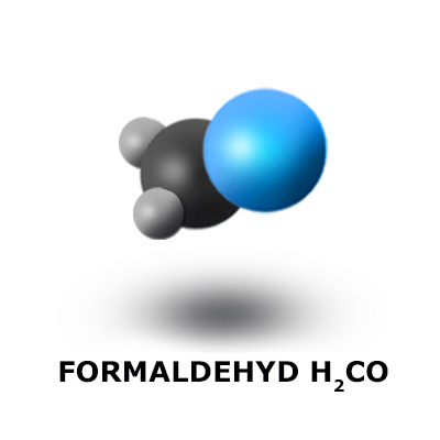 Detektor formaldehydu H2CO