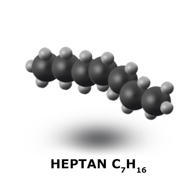 Detektor heptanu C7H16