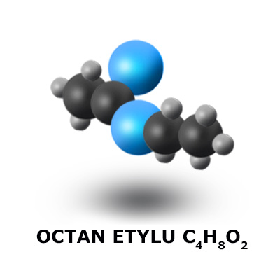 Detektor octanu etylu C4H8O2