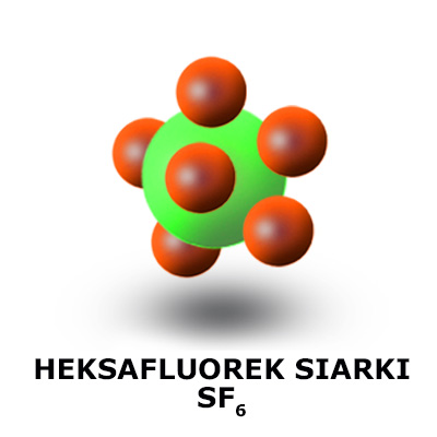 Detektor heksafluorku siarki SF6