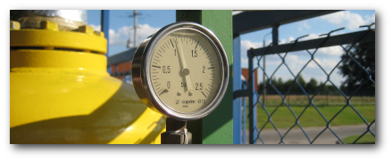 System detekcji gazu na stacji gazu, w tłoczni i obiektach infrastruktury gazowniczej.