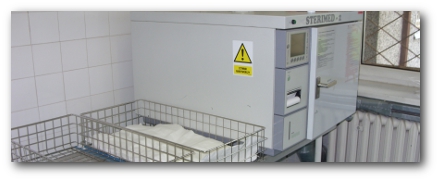 PolyGard2 system detekcji tlenku etylenu w sterylizatorni.