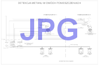 PolyGard2 schemat systemu detekcji dla kuchni i kotłowni JPG